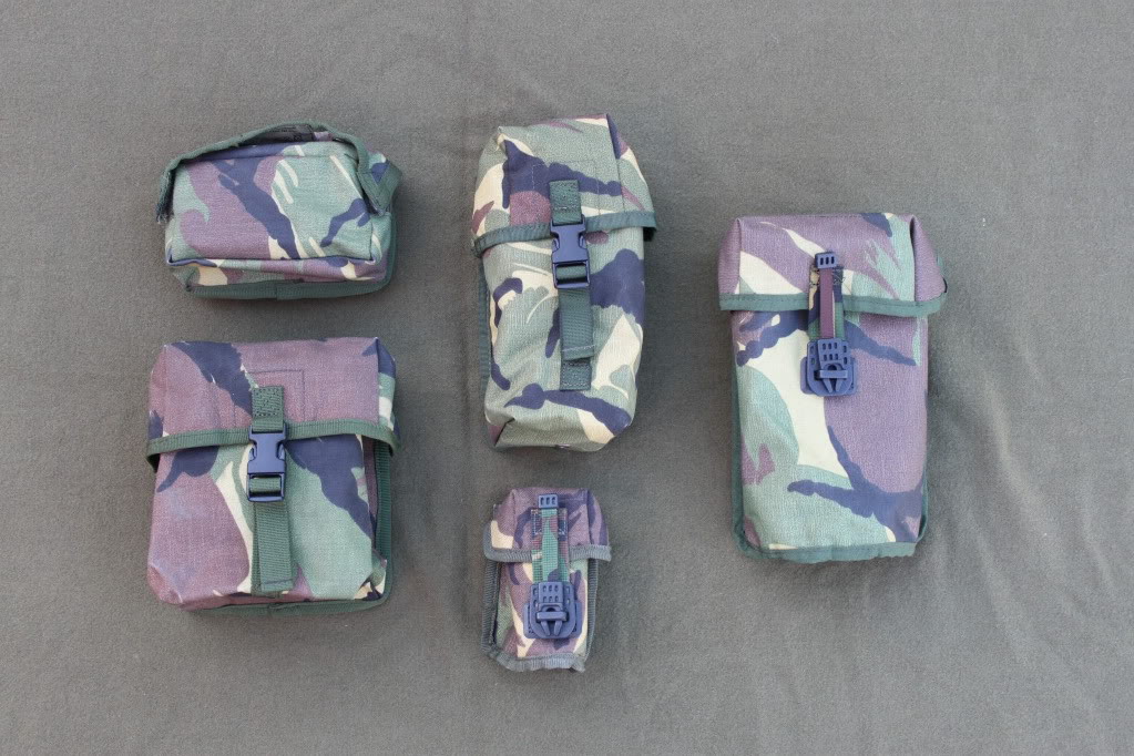 Original Dutch Military vest only green tactical combat equipment molle system main image 1